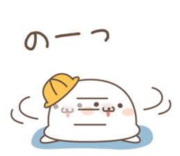 Sticker of a cute seal6 sticker #10285437