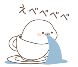 Sticker of a cute seal6 sticker #10285440