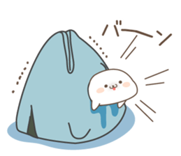 Sticker of a cute seal6 sticker #10285447