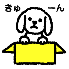 White Lop-eared Dog 1