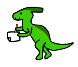 The age of the dinosaurs. sticker #10285778