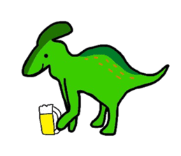 The age of the dinosaurs. sticker #10285779