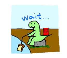 The age of the dinosaurs. sticker #10285780