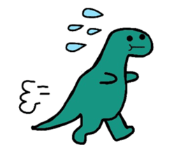 The age of the dinosaurs. sticker #10285797