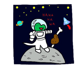 The age of the dinosaurs. sticker #10285799