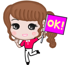 Sweet girl 1 sticker #10286583