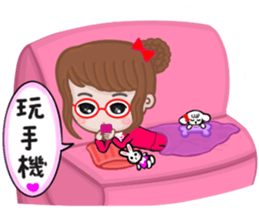 Sweet girl 1 sticker #10286603