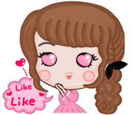 Sweet girl 1 sticker #10286606