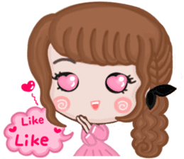 Sweet girl 1 sticker #10286606