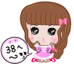 Sweet girl 1 sticker #10286607