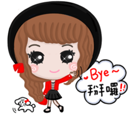 Sweet girl 1 sticker #10286615