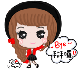 Sweet girl 1 sticker #10286615