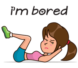 Healthy Sporty Girl sticker #10286633