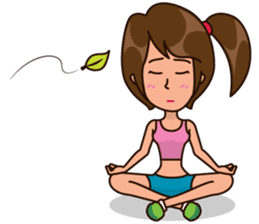 Healthy Sporty Girl sticker #10286647