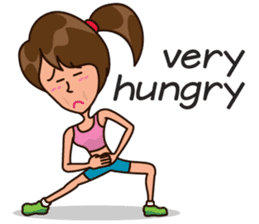 Healthy Sporty Girl sticker #10286649