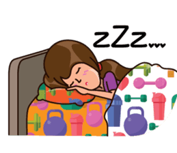 Healthy Sporty Girl sticker #10286652