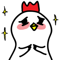 cute chicken angry chicken