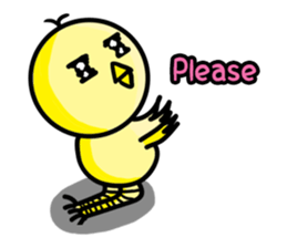 cute chicken angry chicken sticker #10286666