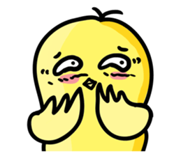 cute chicken angry chicken sticker #10286676