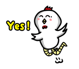 cute chicken angry chicken sticker #10286691