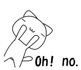 THE CAT STICKER 1 sticker #10286765