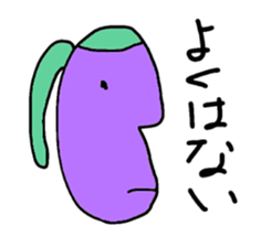 Sideways face peoples sticker #10286943