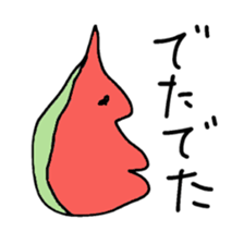 Sideways face peoples sticker #10286969