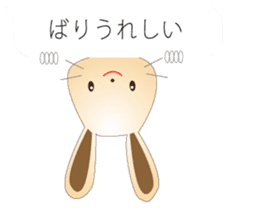 Rabbit speak Kobe valve sticker #10288072
