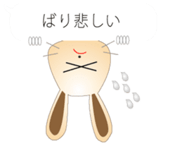 Rabbit speak Kobe valve sticker #10288073