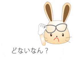 Rabbit speak Kobe valve sticker #10288081