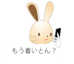 Rabbit speak Kobe valve sticker #10288082