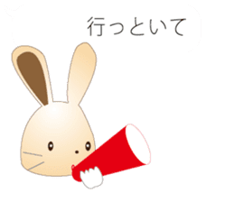 Rabbit speak Kobe valve sticker #10288088