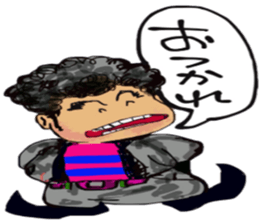 Rock'n RoLL kun sticker #10288458