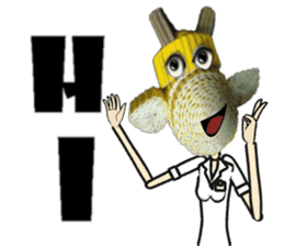 Dui-Ah Giraffe sticker #10288472