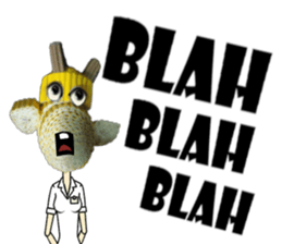 Dui-Ah Giraffe sticker #10288480