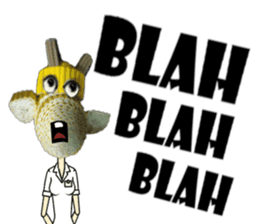 Dui-Ah Giraffe sticker #10288480