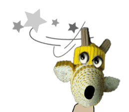 Dui-Ah Giraffe sticker #10288489