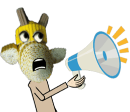 Dui-Ah Giraffe sticker #10288490