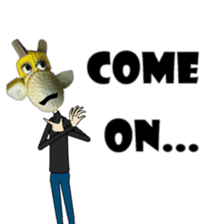 Dui-Ah Giraffe sticker #10288495