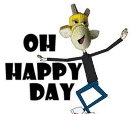 Dui-Ah Giraffe sticker #10288505