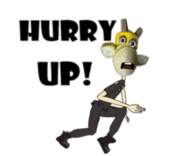 Dui-Ah Giraffe sticker #10288508