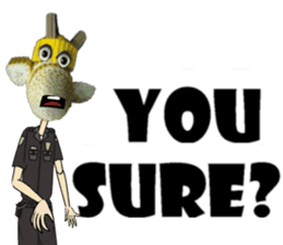 Dui-Ah Giraffe sticker #10288510