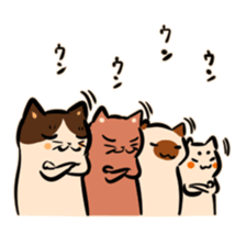 Bakenekodomo[That's right] sticker #10288785