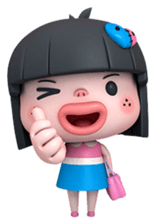 Som-O wait for love 3D sticker #10288834