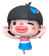 Som-O wait for love 3D sticker #10288843