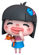 Som-O wait for love 3D sticker #10288847