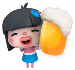 Som-O wait for love 3D sticker #10288849