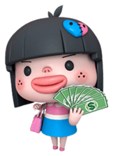 Som-O wait for love 3D sticker #10288856