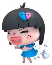 Som-O wait for love 3D sticker #10288860