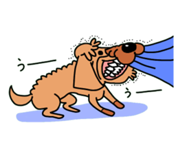 The name of Pet dog is barley sticker #10288943